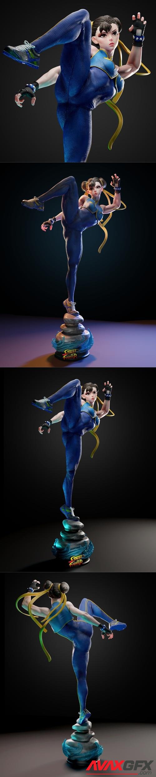 Chun-Li - Street Fighter – 3D Print