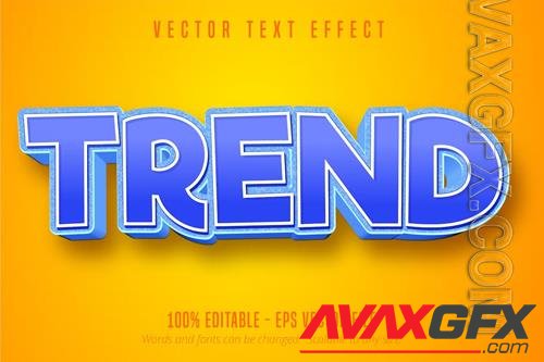 Trend - Editable Text Effect, Font Style