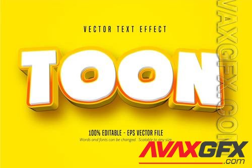 Toon - Editable Text Effect, Font Style