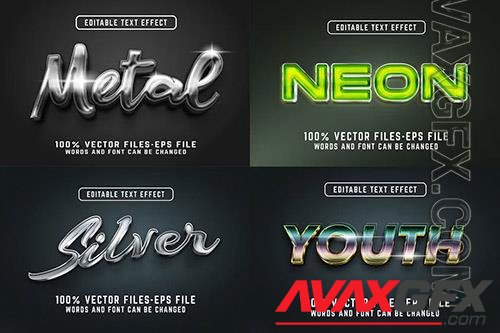 Metal Editable Text Effect