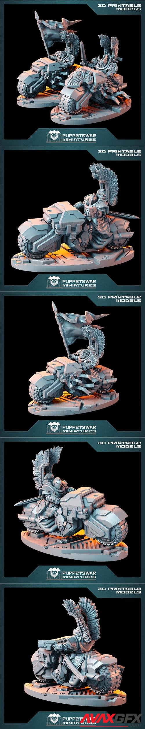 Puppetswar Miniatures - Knight Prime Raiders – 3D Print