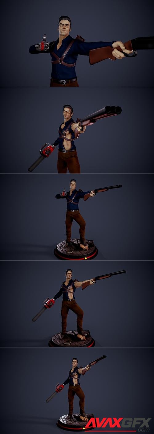 Ash Williams – 3D Print