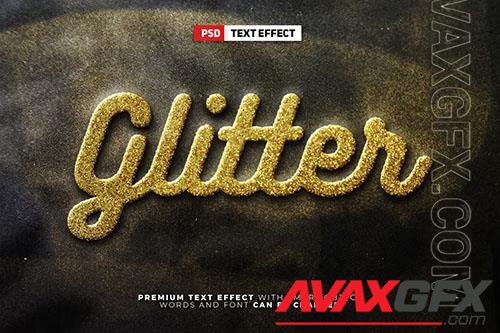 Super Luxury Editable Glitter Text Effect