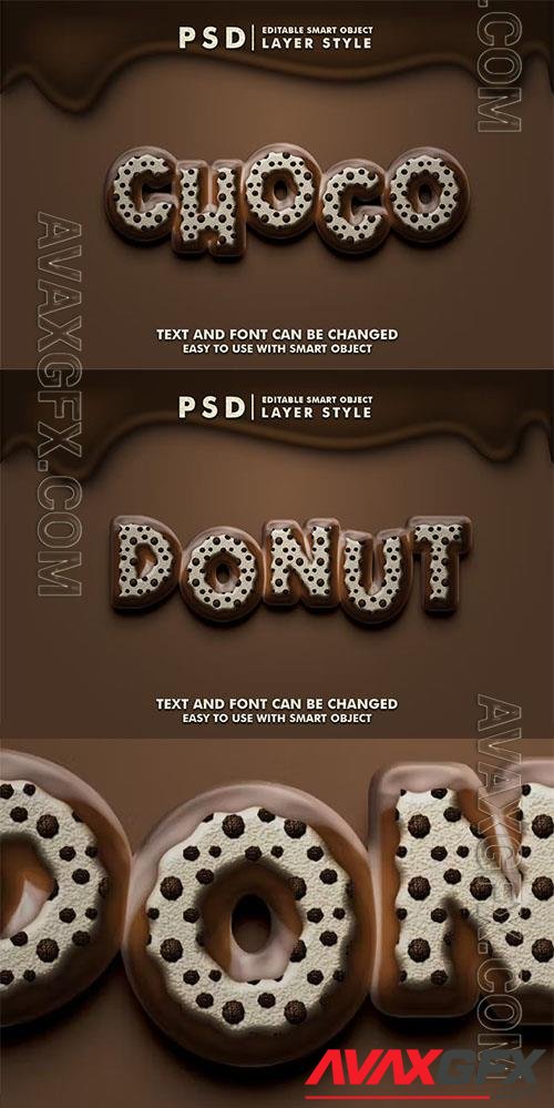 Choco Editable Psd Text Effect