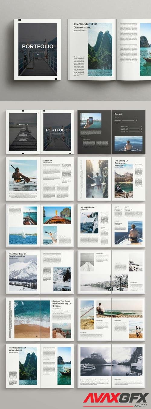 Adobestock - Portfolio Layout 517044921