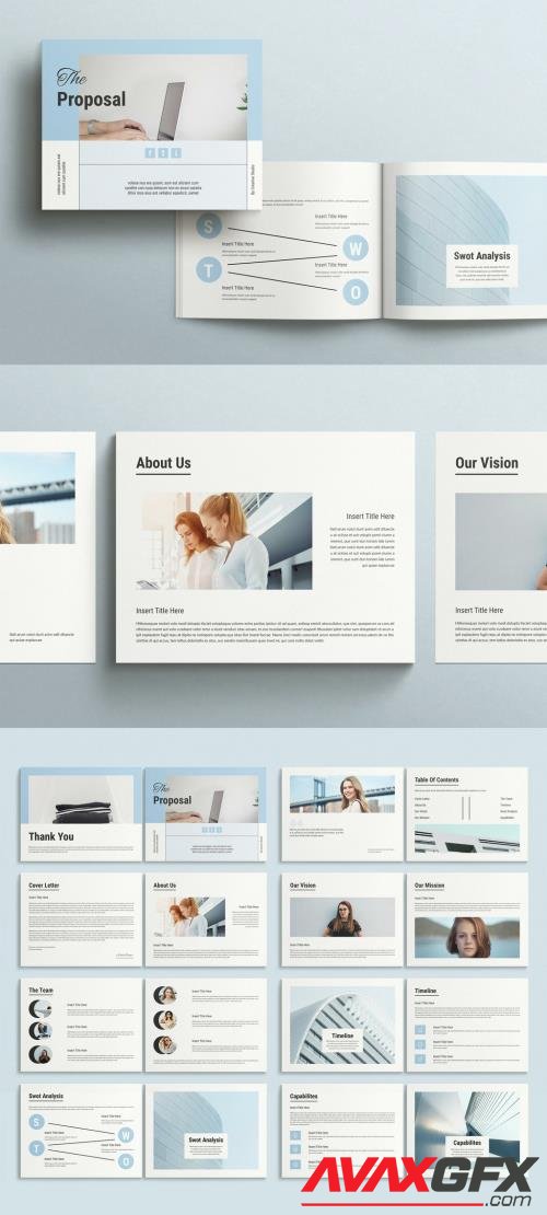 Adobestock - Proposal Layout Landscape 517044894