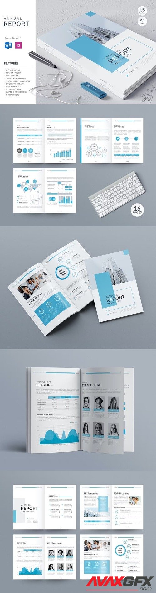 Annual Report | Docx | InDesign