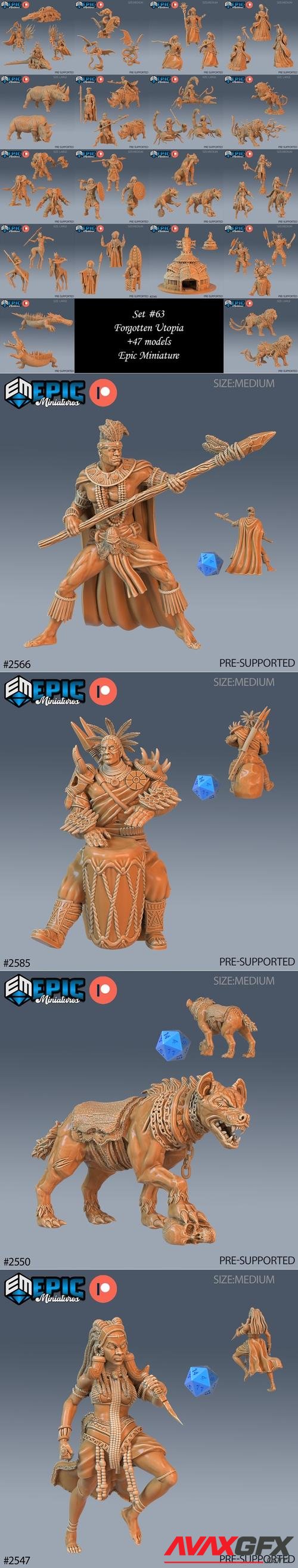 Epic Miniatures - Forgotten Utopia – 3D Print