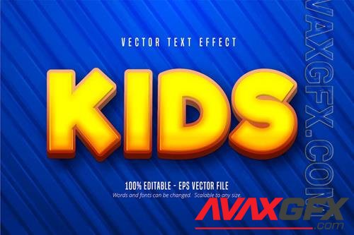 Kids - Editable Text Effect, Font Style