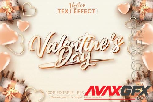 Valentine's Day - Editable Text Effect, Font Style vol 4