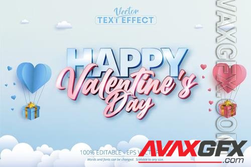 Valentine's Day - Editable Text Effect, Font Style vol 2