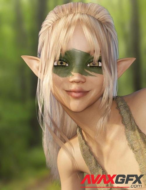 Giliel Hair for Genesis 8 Female(s)