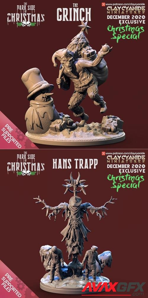 Dark side of Christmas - Grinch and Hans Trapp – 3D Print