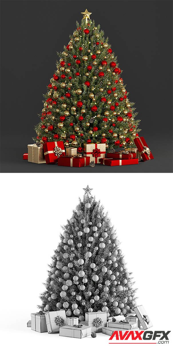 Christmas Tree 3D Model