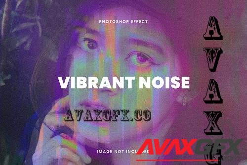 Vibrant Noise Photo Effect - WZRGNXA