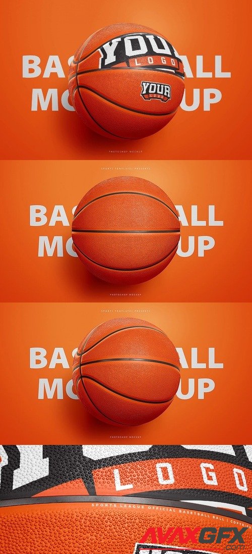 Basketball Ball Photoshop Template