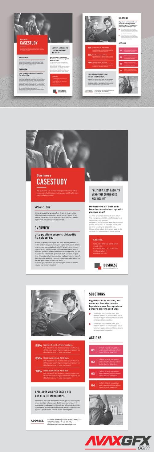 Adobestock - Business Case Study Layout 518149289