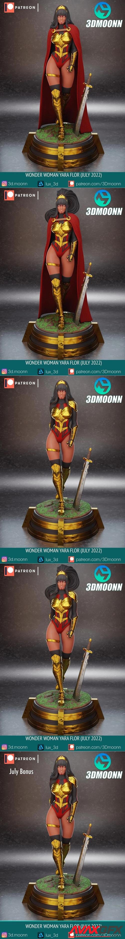 Wonder Woman Yara Flor - 3Dmoonn – 3D Print