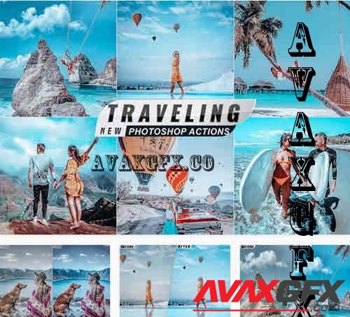 Travel insta Photoshop Actions - CWH8VPY