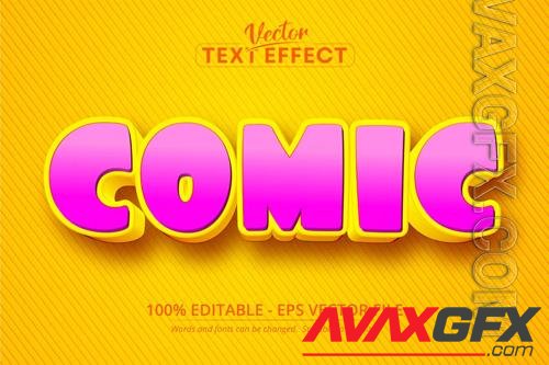 Comic - Editable Text Effect, Font Style