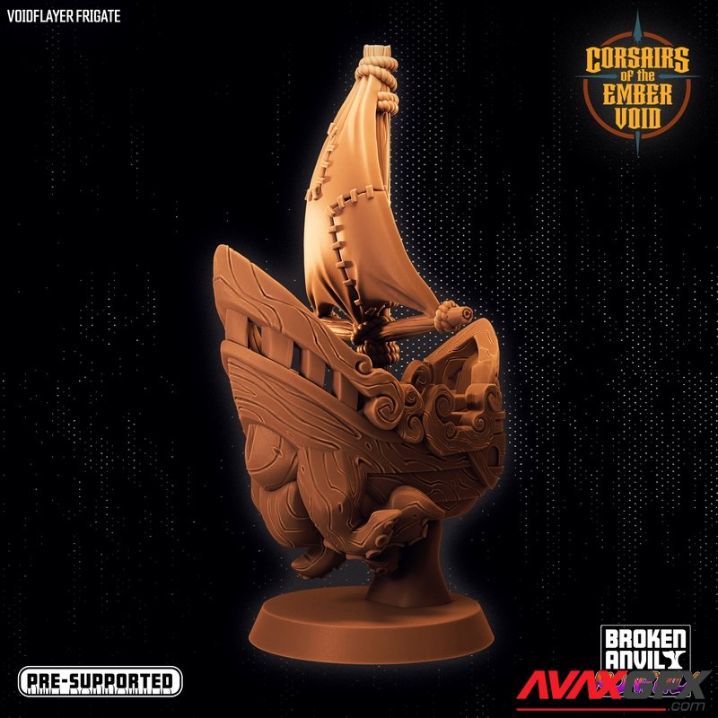 Corsairs of the Ember Void - Voidflayer Frigate