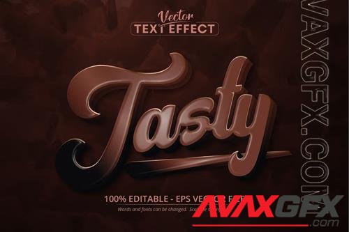 Tasty - editable text effect, font style