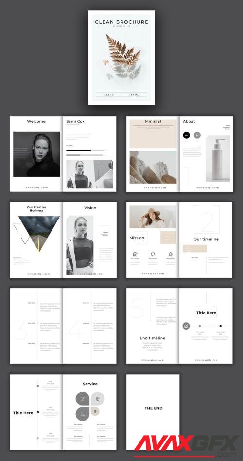 Adobestock - Clean Brochure 518195408