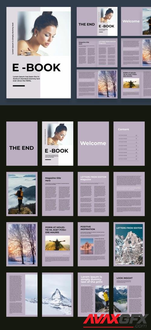 Adobestock - Magazine Layout 518171302