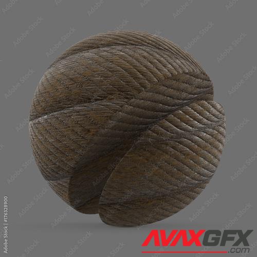 Adobestock - Old brown jute rope 176328900