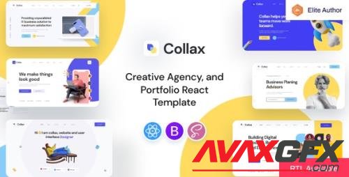 Collax - Creative Agency React Next js Template 40018157