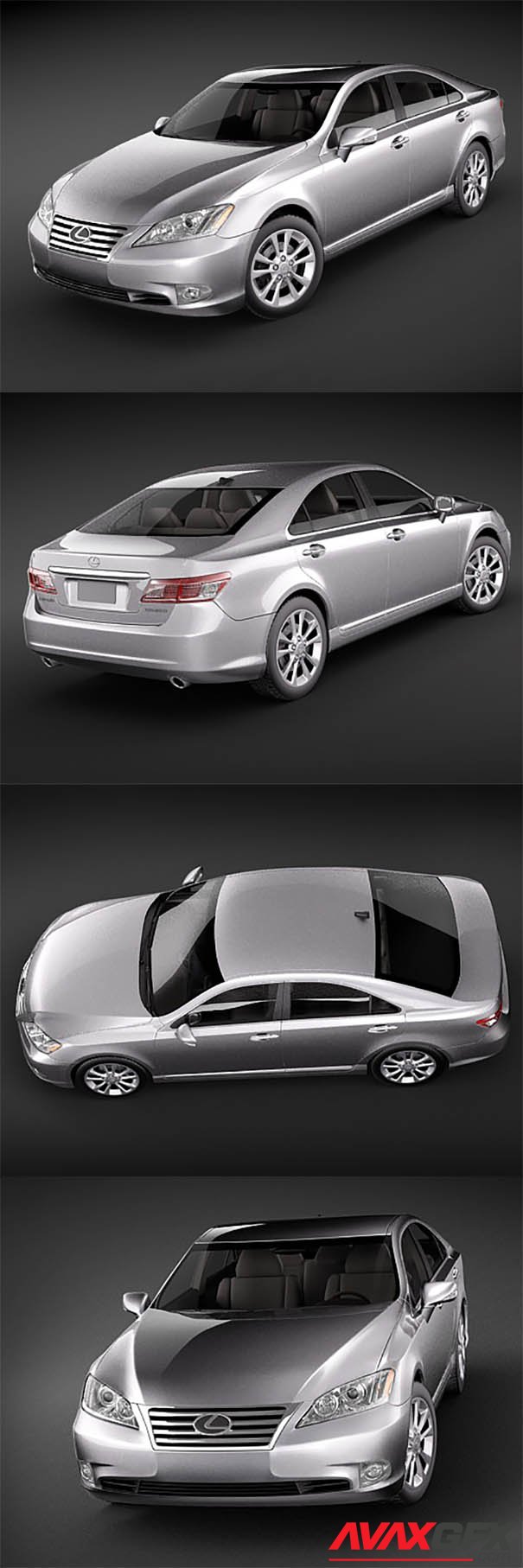 Lexus ES 350 2010 3D Model