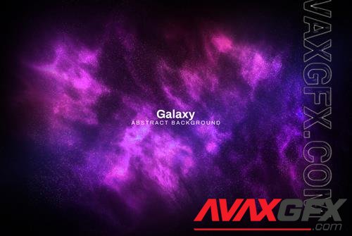 PSD purple galaxy abstract background