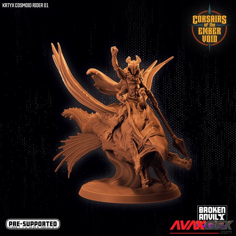 Corsairs of the Ember Void - Krtyx Cosmoid Rider 01