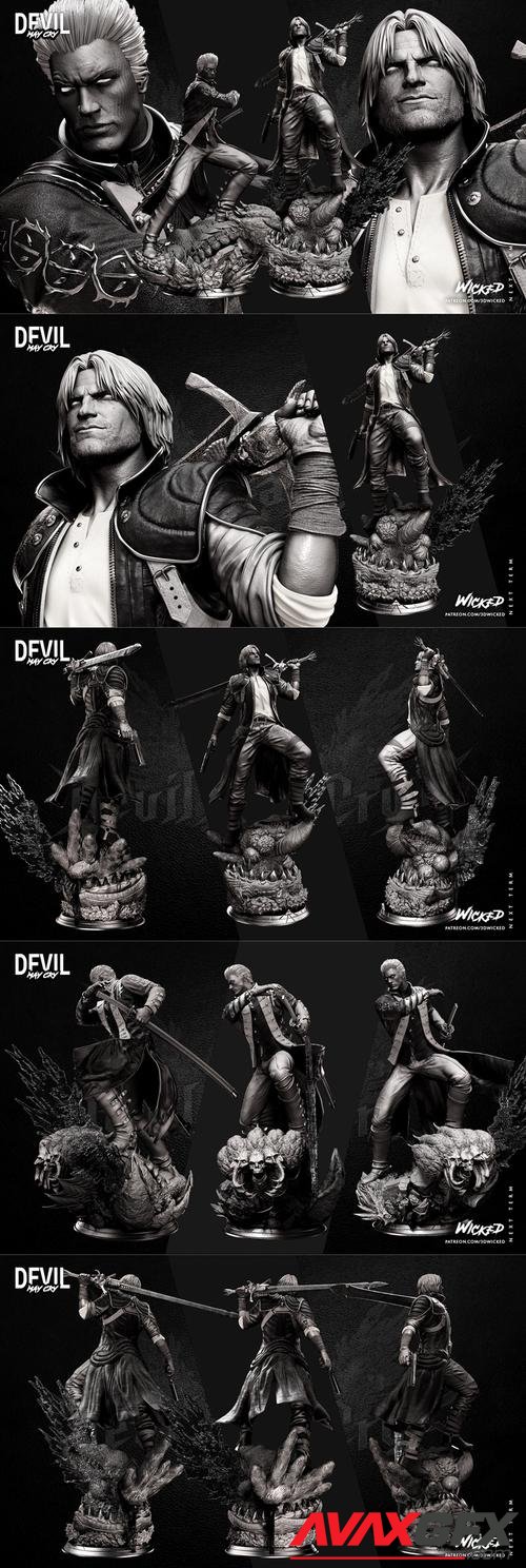 Wicked - Vergil Statue Devil May Cry – 3D Print