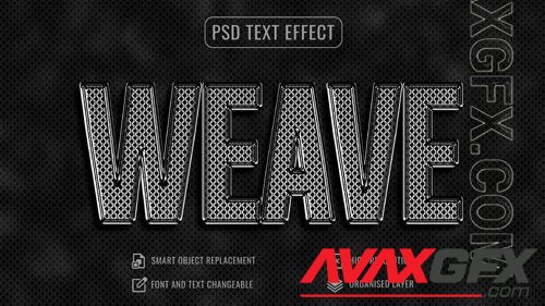 Psd weave 3d text effect