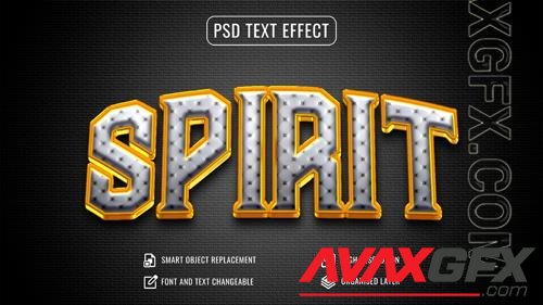 Psd luxury 3d shiny text effect 3d