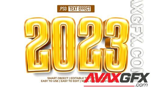 PSD 2023 text style effect vol 4