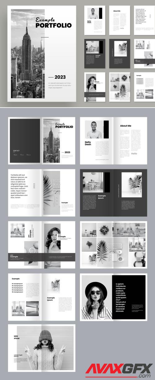 Adobestock - Portfolio Layout 519397218