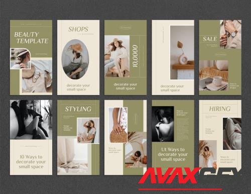 Adobestock - Fashion Social Media Layouts 519425922