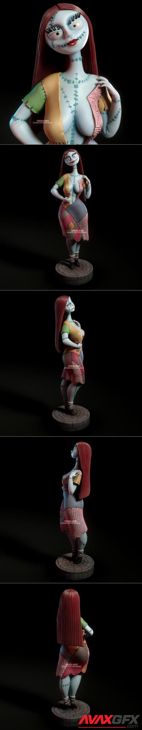 Sally Skellington - Torrida Minis – 3D Print