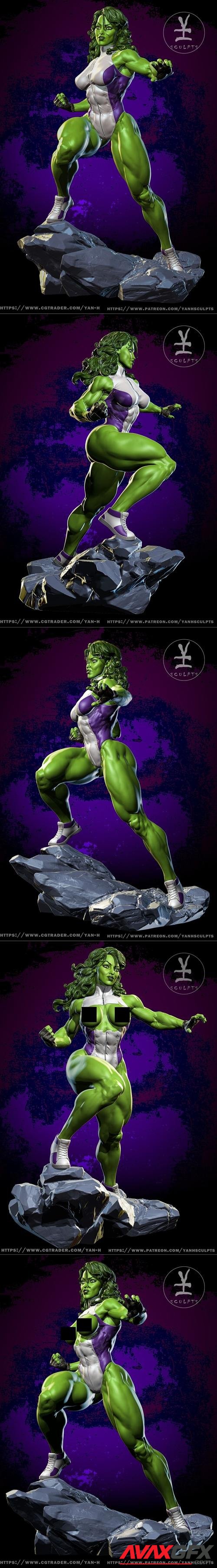 She Hulk – 3D Print