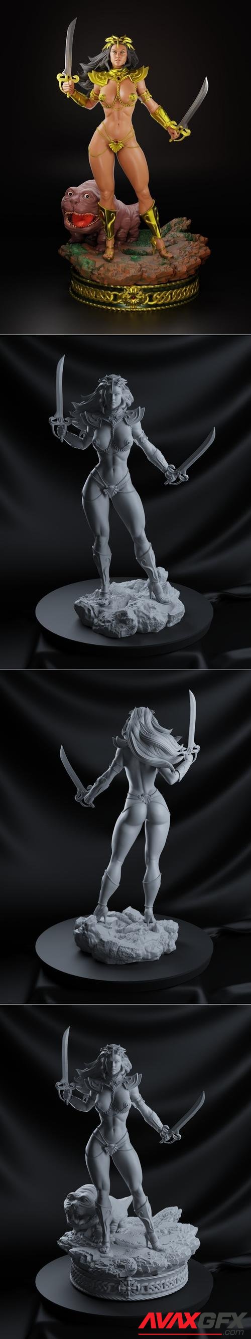 Dejah Thoris Version 2 – 3D Print