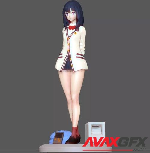 Rikka Takarada Studen - Gridman – 3D Print