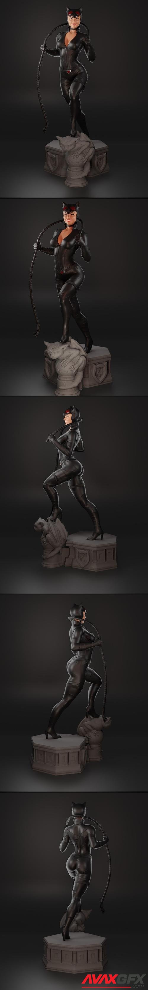 Catwoman and NSFW Version – 3D Print