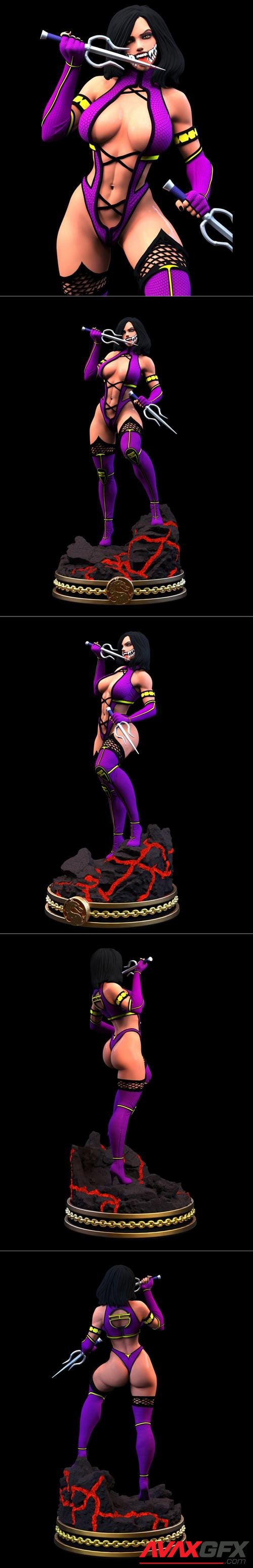 Mileena Mortal Kombat – 3D Print