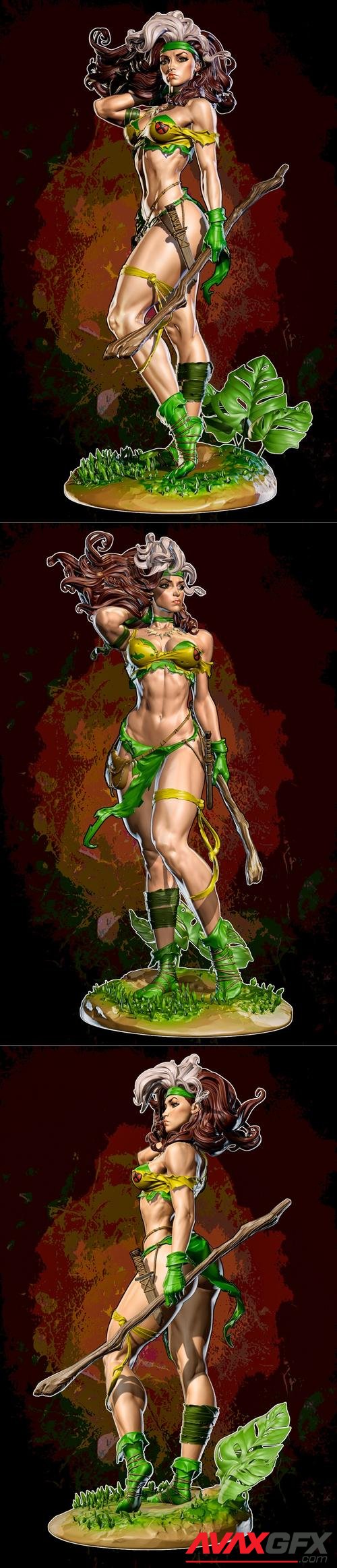 Rogue - Savage Land and NSFW Version – 3D Print