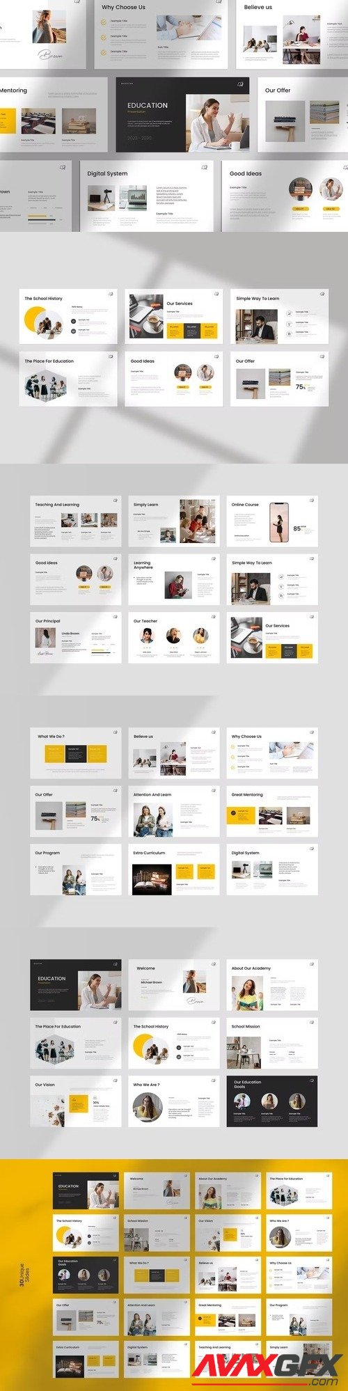 Education Presentation Template