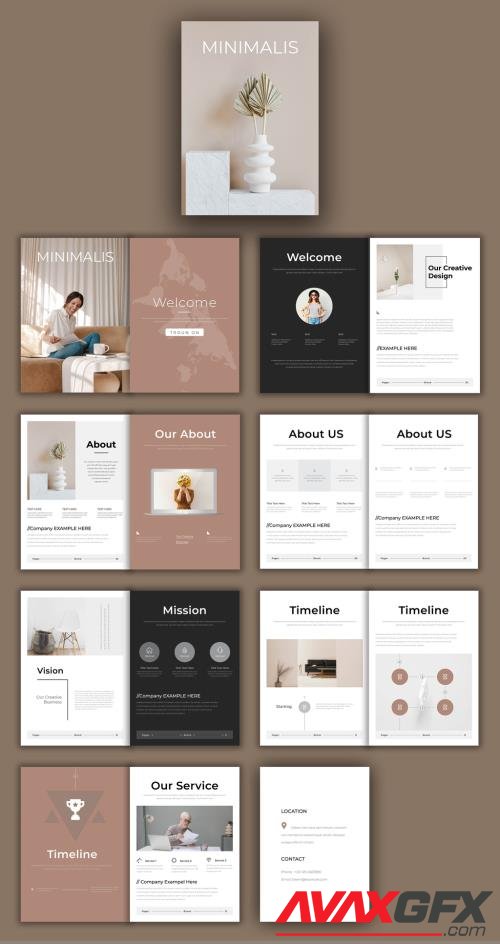 Adobestock - Minimal Brochure 519645105