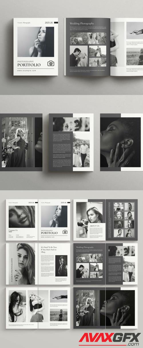 Adobestock - Minimal Portfolio Layout 519645552