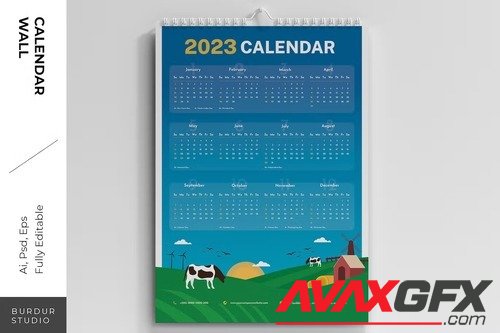 Agriculture Business Calendar 2023 GYHFS32